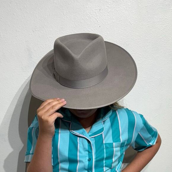 Lack of Color Gray Australian Wool Rancher Hat Sz M - Picture 1 of 12